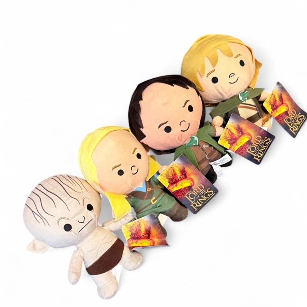 Lord of the Rings Plush Collection Toy Set of Four GOLLUM
FRODO LEGOLAS